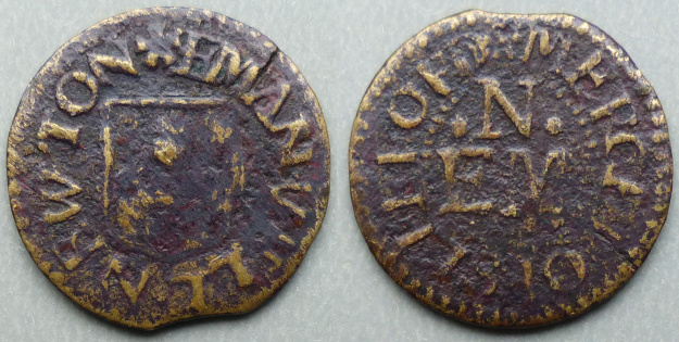 Sleaford, Emanuell Newton farthing token